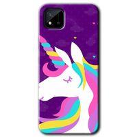 Realme C11 Kılıf HD Desen Baskılı Arka Kapak - Unicorn Sleep