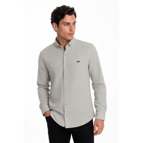 Erkek Spor Slim Fitt Uzun Kol Gömlek BGL-ST05438