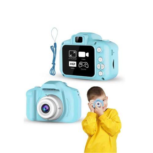 Mavi Kompakt Mini Kamera Hd Video Ve Fotoğraf Çekim Özellikli Şarjlı Model