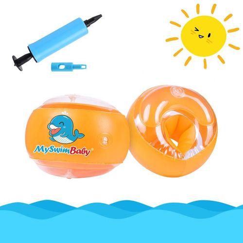 MySwimBaby Yüzme Yardımcısı Kolluk Şişme Kolluk Çocuk Kolluk Bebek Deniz Kolluğu(M) 3 Yaş - 7 Yaş