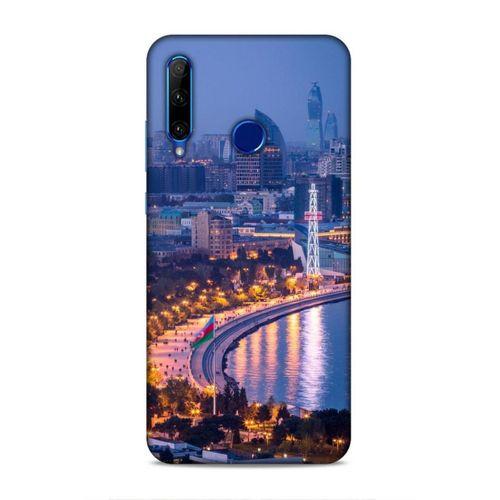 Huawei Honor 20 Lite Uyumlu Kılıf Azarbaijan (29) Arka Koruma Kılıfı Akşam Şehir