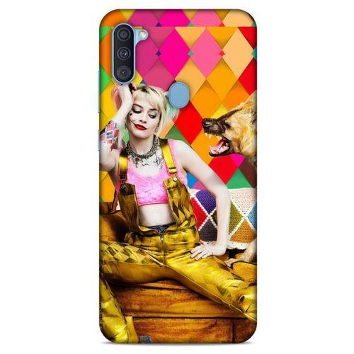 Samsung Galaxy A11 Uyumlu Kılıf Harley Quinn (34) Slim Armor Kılıf Lavanta galibarda