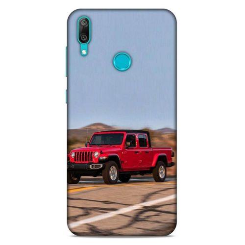 Lopard Huawei Y7 2019 Uyumlu Kılıf PickUpX (41) Tank Kılıf Kırmızı