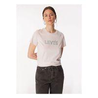 Levis Levis Bisiklet Yaka  Pul Baskılı Pembe Kadın T-Shirt A2086-0279