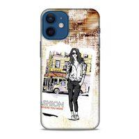 Sokak Modası 18 Apple iPhone 12 Mini Kılıf Desenli Silikon