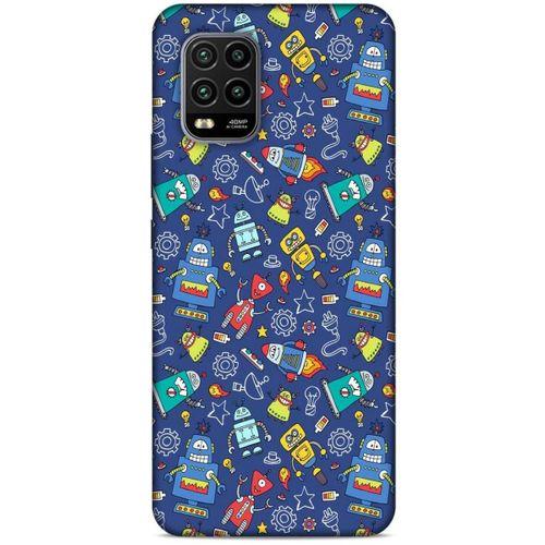 Retro (7) Desen Telefon Kılıfı Renkli Xiaomi Mi 10 Lite Kılıf