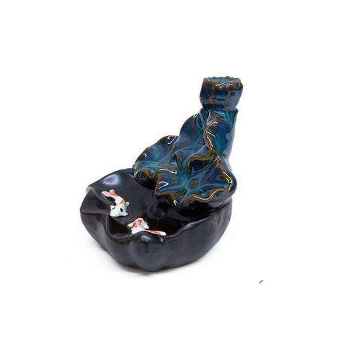 Seramik  Şelale Aromaterapi Geri Akışlı Tütsülük