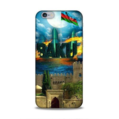 Apple Iphone 6S Uyumlu Kılıf Azarbaijan (50) Shockproof Kılıf Bakü Simgeler