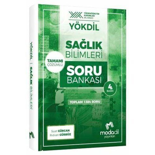 YÖKDİL Sağlık Bilimleri Tamamı Çözümlü Soru Bankası Modadil Yayınları