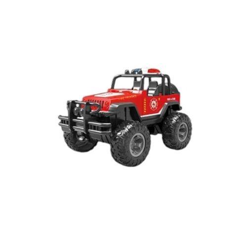 Eğitici Oyuncak XFG-989-107 -Vardem Çek Bırak Üstü Açık Bigfoot Off-Road Polis Jeep