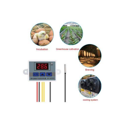 W3002-220v 10a Dijital Termostat Kuluçka Makinalarına Uygun Hassas