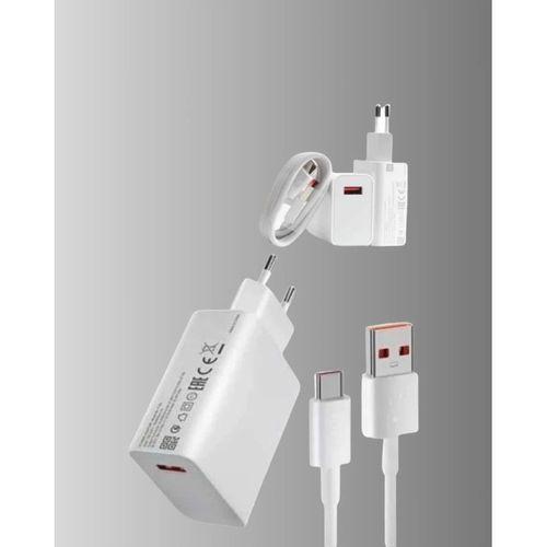 67w Süper Hızlı Şarj Adaptörü Ve Kablo Seti – Güvenli, Kompakt Ve Ergonomik Tasarım