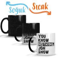 Know Nothing Sihirli Kupa Bardak Porselen