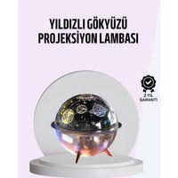Usb Şarjlı Uzay Temalı Işık Projektörü Hava Nemlendirici