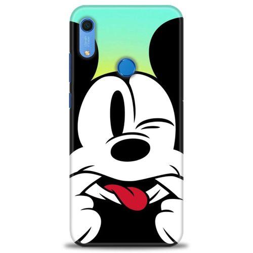 Huawei Y6S Kılıf HD Baskılı Kılıf - Disneyy + Tam Ekran Koruyucu