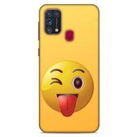 Emojix (42) Samsung Galaxy M31 Kılıf Silikon Kapak Desenli