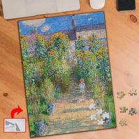 Vétheuil'deki Bahçe, Monet 240 Parça Puzzle Yapboz Tablo-452
