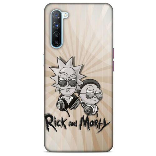 Oppo Reno 3 Uyumlu Kılıf Rick And Morty (16) Kalın Kılıf Jessica
