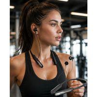 Extra Bass Kablosuz Kulaklık Uzun Bataryalı Neckband Tasarım