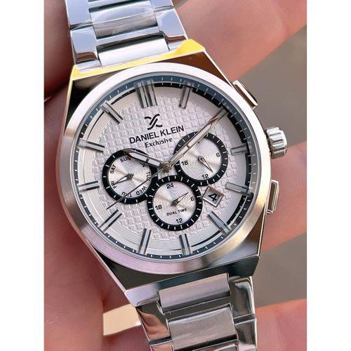 Daniel Klein Erkek Kol Saati 30 Metre Suya Dayanıklı Çelik Kordon + Bileklik Hediyeli VS.BLKT.0663