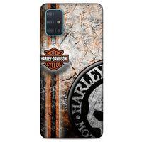 Samsung Galaxy A51 Uyumlu Kılıf Motorsiklet (11) Tam Koruma Harley Davidson