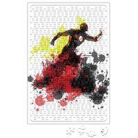 The Flash Grunge Puzzle 240 Parça Yapboz