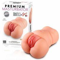 Joanne - Anal Vajina Çift Girişli Realistik Mastürbatör Isıtmalı Titreşimli Yapay Vajina