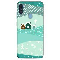 Samsung Galaxy A11 Kılıf Snowix (16) Kalın Kılıf Su Yeşili