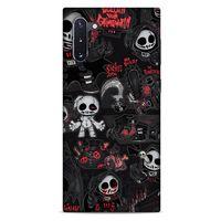 Samsung Galaxy Note 10 Uyumlu Kılıf Motorsiklet (30) Silicone Case İskelet