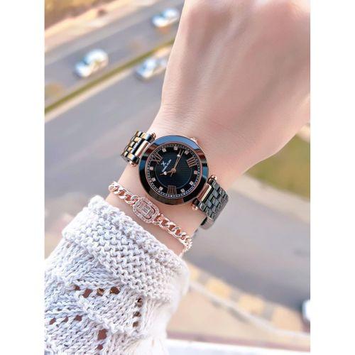 Daniel Klein Seramik Kordon Özel Tasarım 2 Yıl Garantili 3 Atm Kadın Kol Saati+Bileklik SR.14282.6