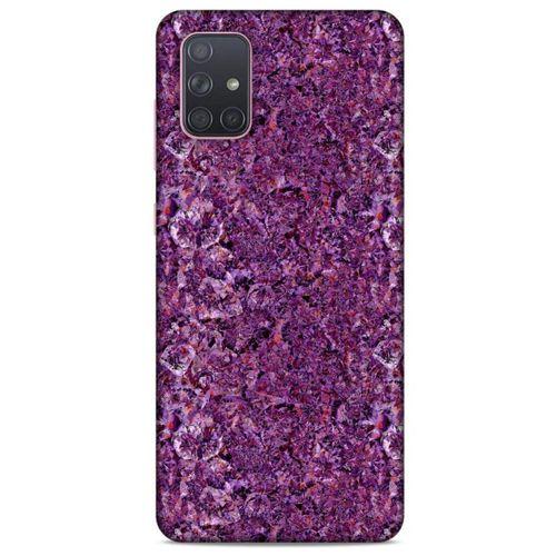 Mermer Desenli (28) Tema Arka Kapak Ametist Samsung Galaxy A71 Kılıf