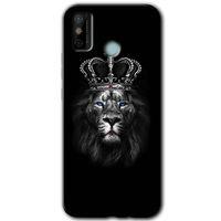 Tecno Spark 6 Go Kılıf HD Desen Baskılı Arka Kapak - King Lion