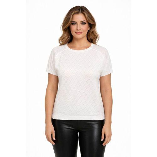 Kadın Triko Kısa Kol Bluz BGL-ST05305