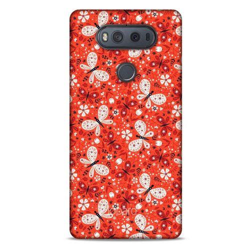 LG K61 Kılıf Kelebek Etkisi (6) Silikon Kılıf Mavi Yeşil
