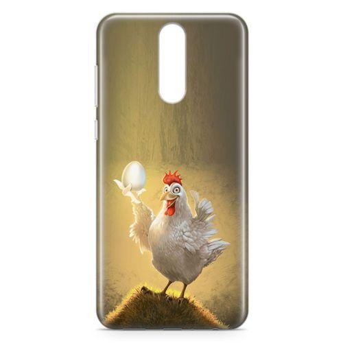 Huawei Mate 10 Lite Kılıf Yumurtam Benim Arka Kapak Koruma Desenli Full Koruyucu