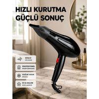 Tüm Saç Tipleri İçin 2200w Güçlü Fön Makinesi