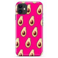 Apple iPhone 13 Uyumlu Kılıf Pembe Delisi (24) Darbe Emici Kılıf Avokado