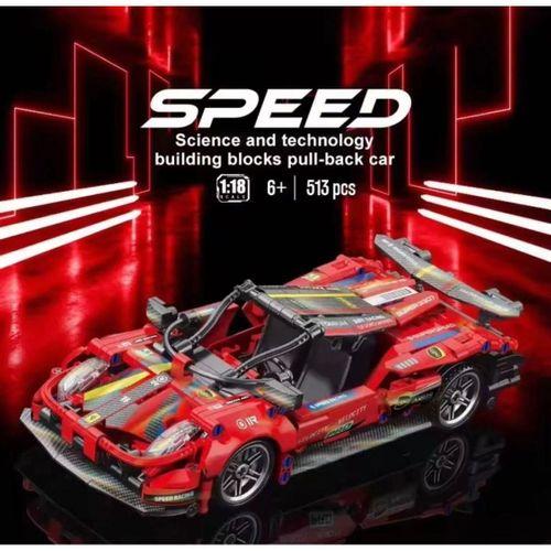 9055-7  TOYSE TOYS BRİCKS SPEED KIRMIZI -EKN