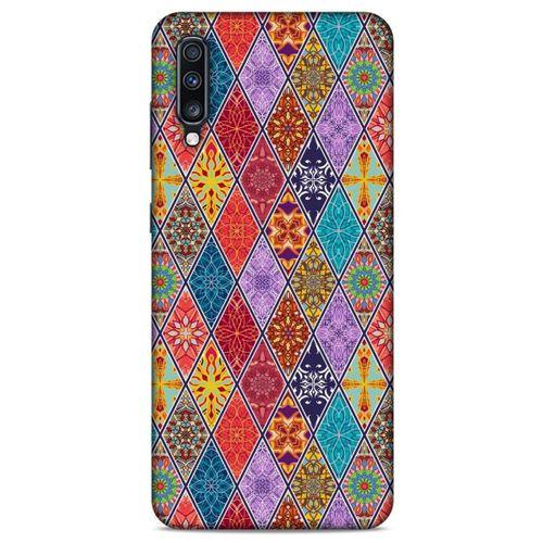 Ethnic Culture (4) Samsung Galaxy A70 Kılıf Silikon Kapak Desenli