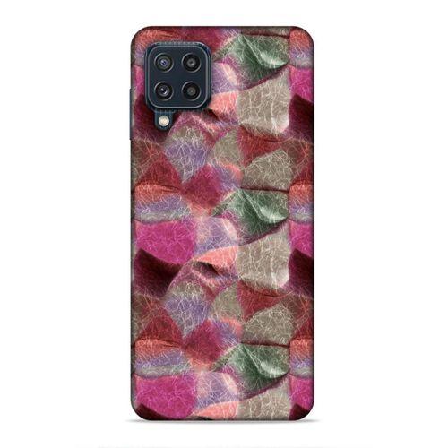 Samsung Galaxy M32 Uyumlu Kılıf Romans (30) Silicone Case Pembe Yeşil