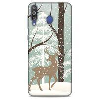 Samsung Galaxy M30 Kılıf Snowix (22) Tam Koruma Kılıfı Açık Kahve