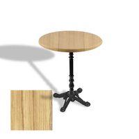 Dockers Çipa 1004 Döküm Ayak Yuvarlak Masa Çap 70cm - (Werzalit, Wermodin ve Allzalit Tabla) - Coco Bolo