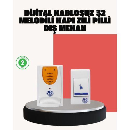 Wireless Kapı Zili Pratik Ve Zahmetsiz Günlük Kullanım