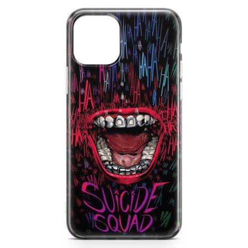 Apple iPhone 11 Pro Max Kılıf Suicide Squad Arka Kapak Koruma Desenli Full Koruyucu
