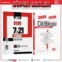Marka Yayınları AYT Tarih 7x21 Deneme ve AKM Dil Bilgisi Soru Bankası Seti 2 Kitap