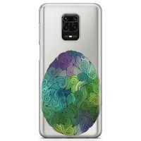Xiaomi Redmi Note 9S Kılıf Tüylü Yumurta Arka Kapak Koruma Desenli Full Koruyucu