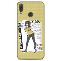 Sokak Modası 29 Huawei Y9 2019 Kılıf Desenli Silikon