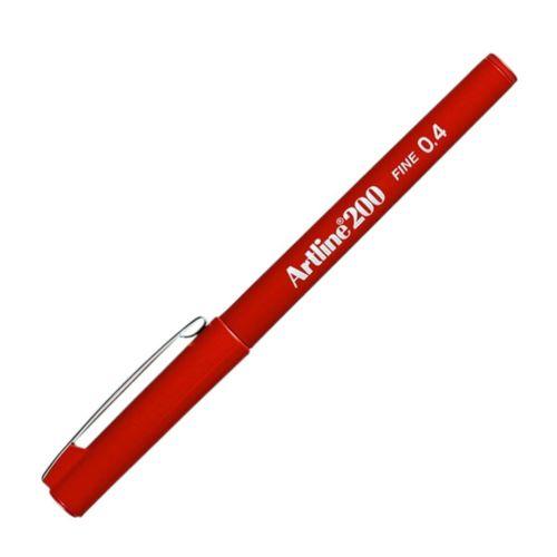 ARTLİNE 200N FİNE WRİTİNG PEN DARK RED ( Koyu Kırmızı )