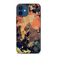 Lopard Apple iPhone 12 Mini Uyumlu Kılıf Soyut Sanat (35) Baskılı Fit Design Kılıf
