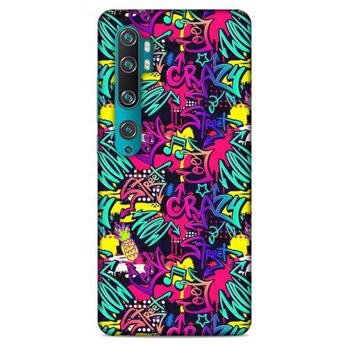 Graffitix (43) Desenli Silikon Kapak Xiaomi Mi Note 10 Kılıf